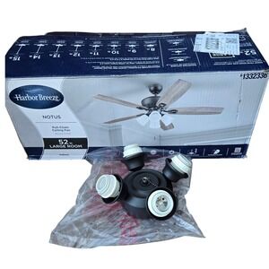 Harbor Breeze Notus 52in 4-Light Ceiling Fan Light Kit Assembly #1332336